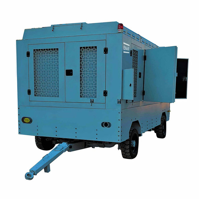 ENAIR Portable Diesel Compressor 440kw-Cummins Engine and Yuchai Engine 