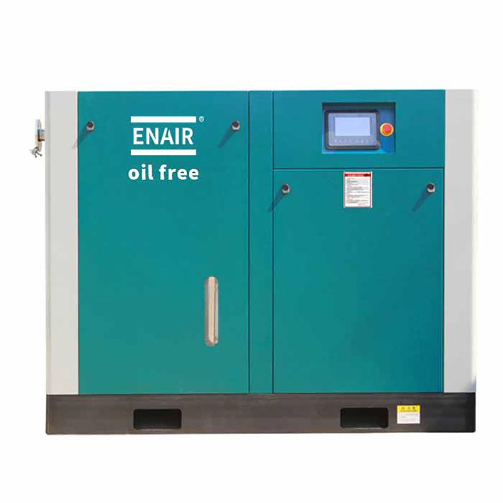 Enair Oil Free Water Lubricating Screw Compressor